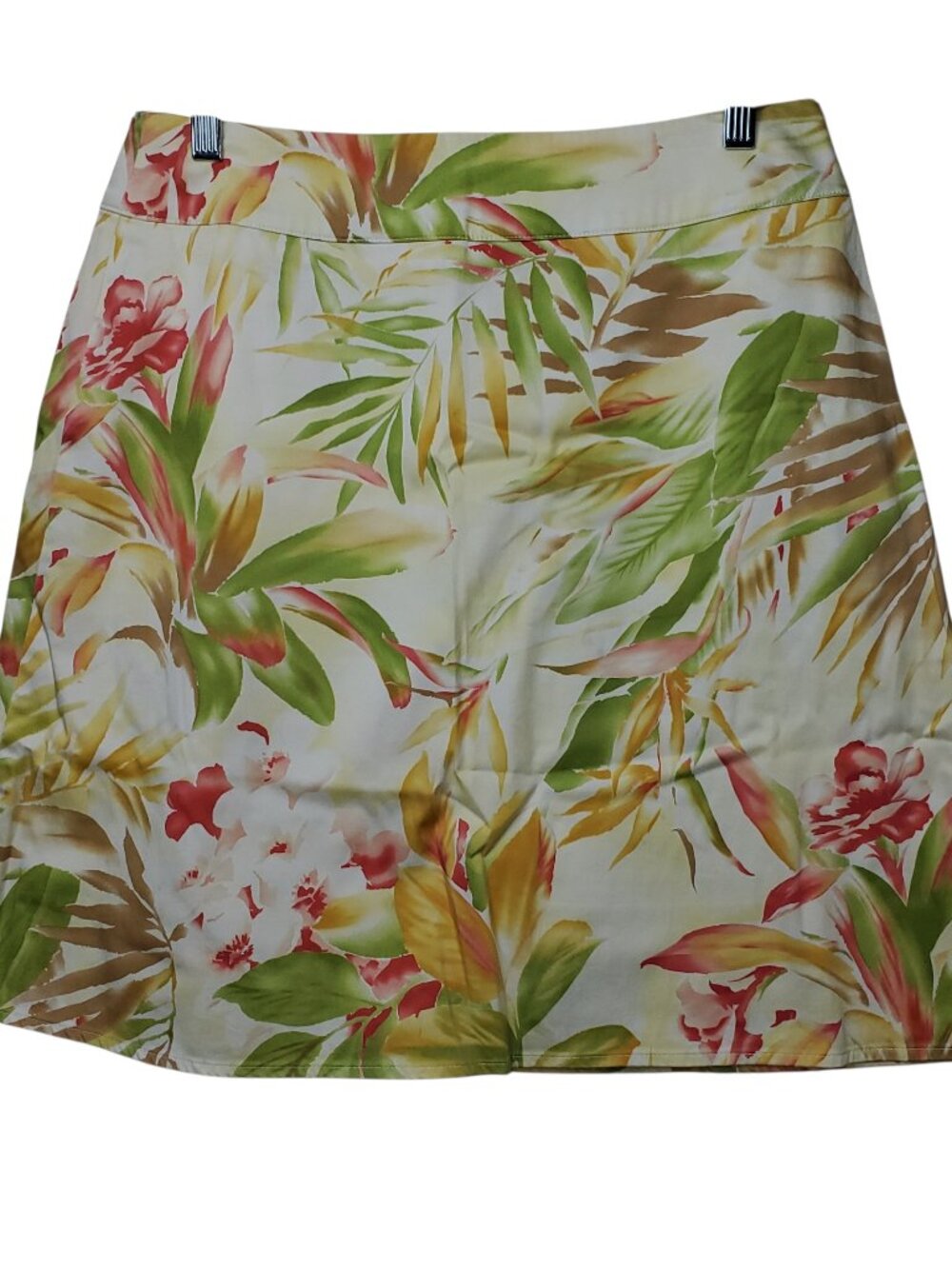Judith Hart Women's Mini A-Line Tropical Skirt, Size 10P